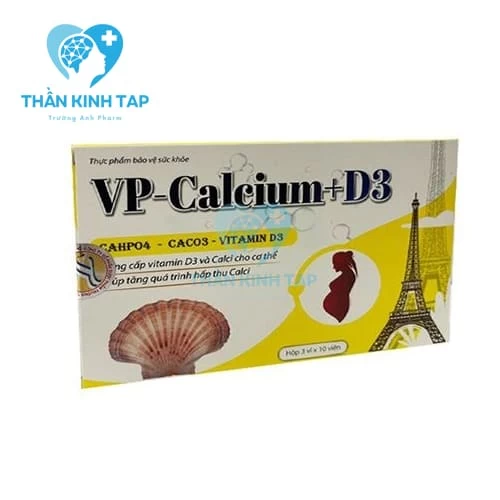VP Calcium + D3 - Hỗ trợ điều trị đau nhức xương khớp
